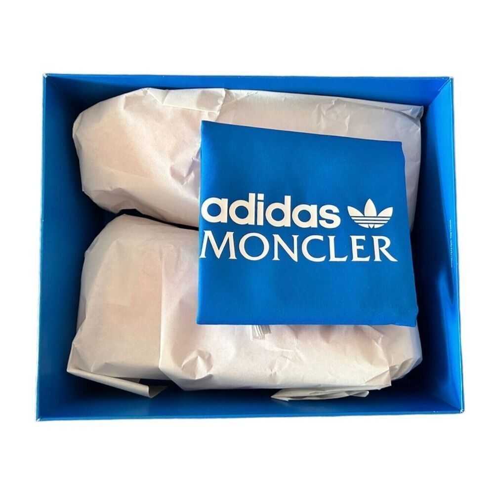 Moncler x Adidas Originals Campus Shoes - Sz 10.5 Men Solar Yellow - Picture 8 of 10